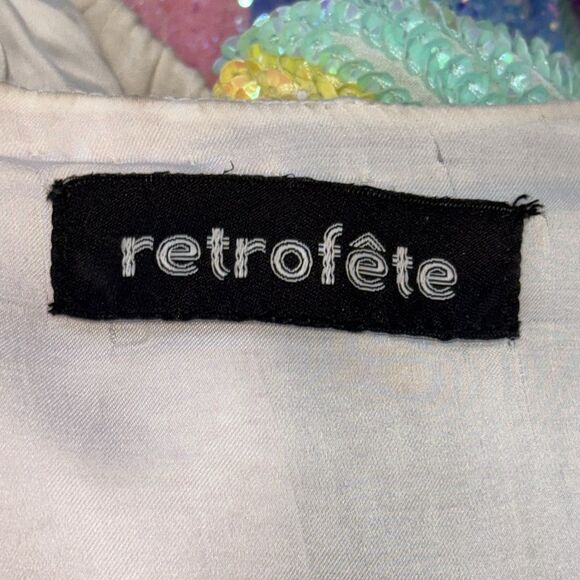 Retrofete Gabrielle Robe Dress in Unicorn Revolve Large - Picture 12 of 15